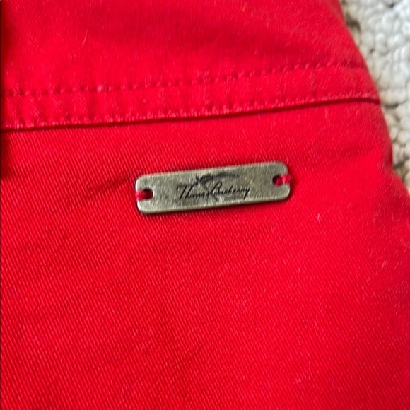 Women's Red Thomas Burberry Skirt - Picture 4 of 8